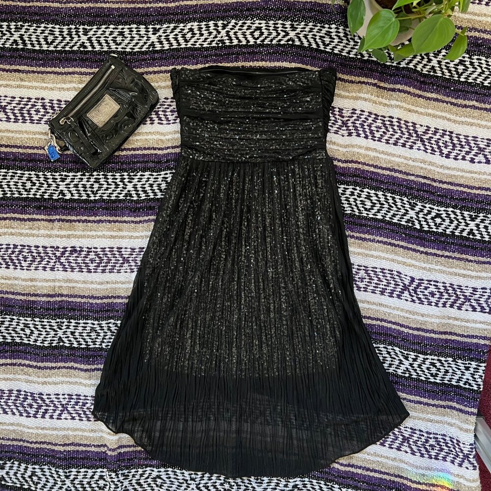 EXPRESS High-Low Sequins Dress - Picture 11 of 13